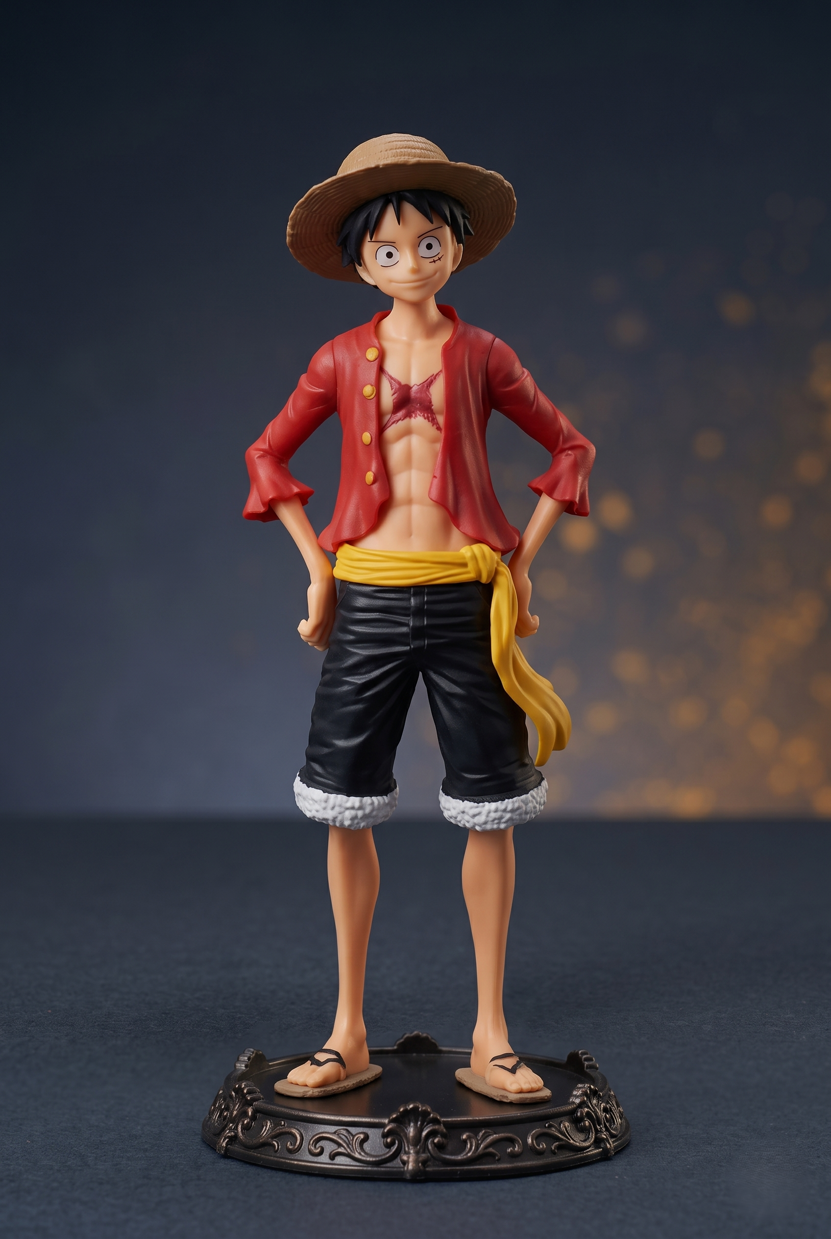 One Piece: Monkey D. Luffy 20cm Figure – Standing Timeskip Hero Edition