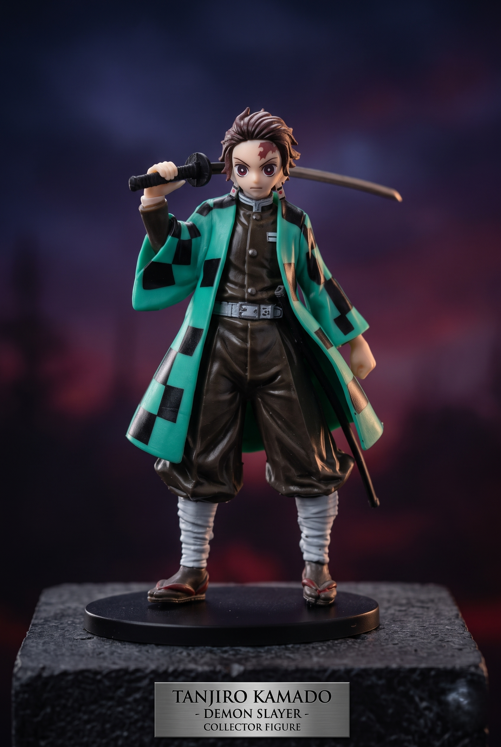 Demon Slayer: Tanjiro Kamado 15cm Figure – Elite Standing Slayer Edition