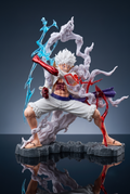 One Piece: Monkey D. Luffy Gear 5 22cm Figure – Sun God Lightning Edition