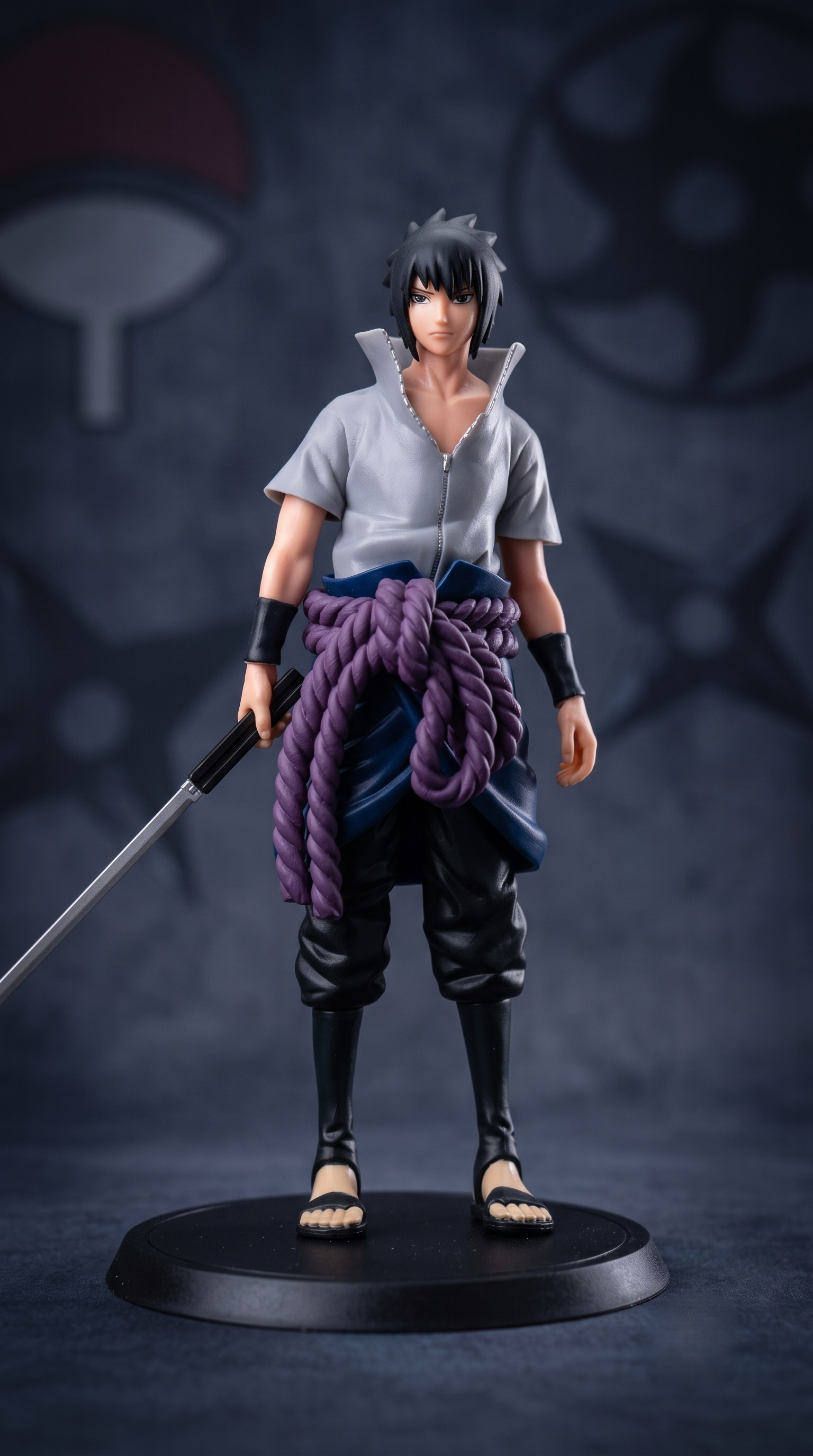 Naruto Shippuden: Sasuke Uchiha 26cm Figure – Rogue Avenger Standing Edition