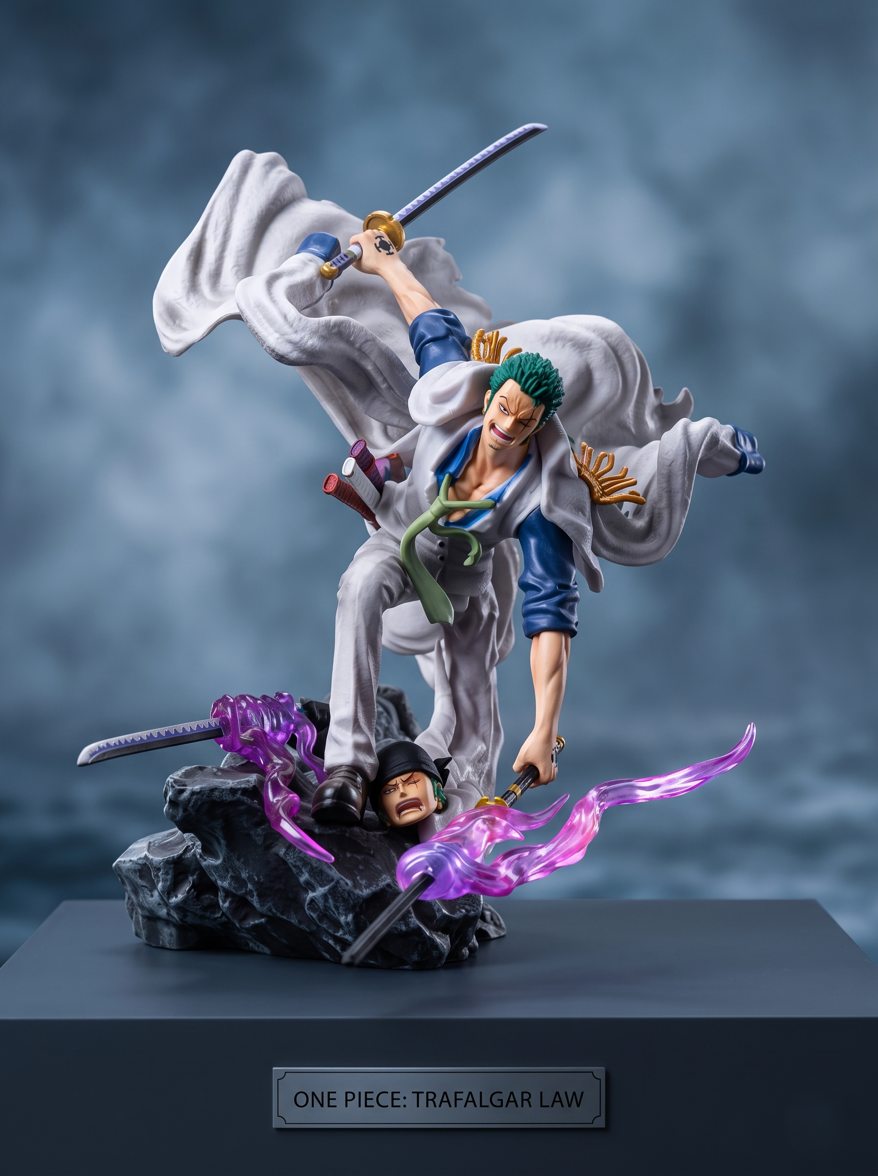 One Piece: Trafalgar Law 28.5cm Statue – Captain of the Heart Pirates Edition