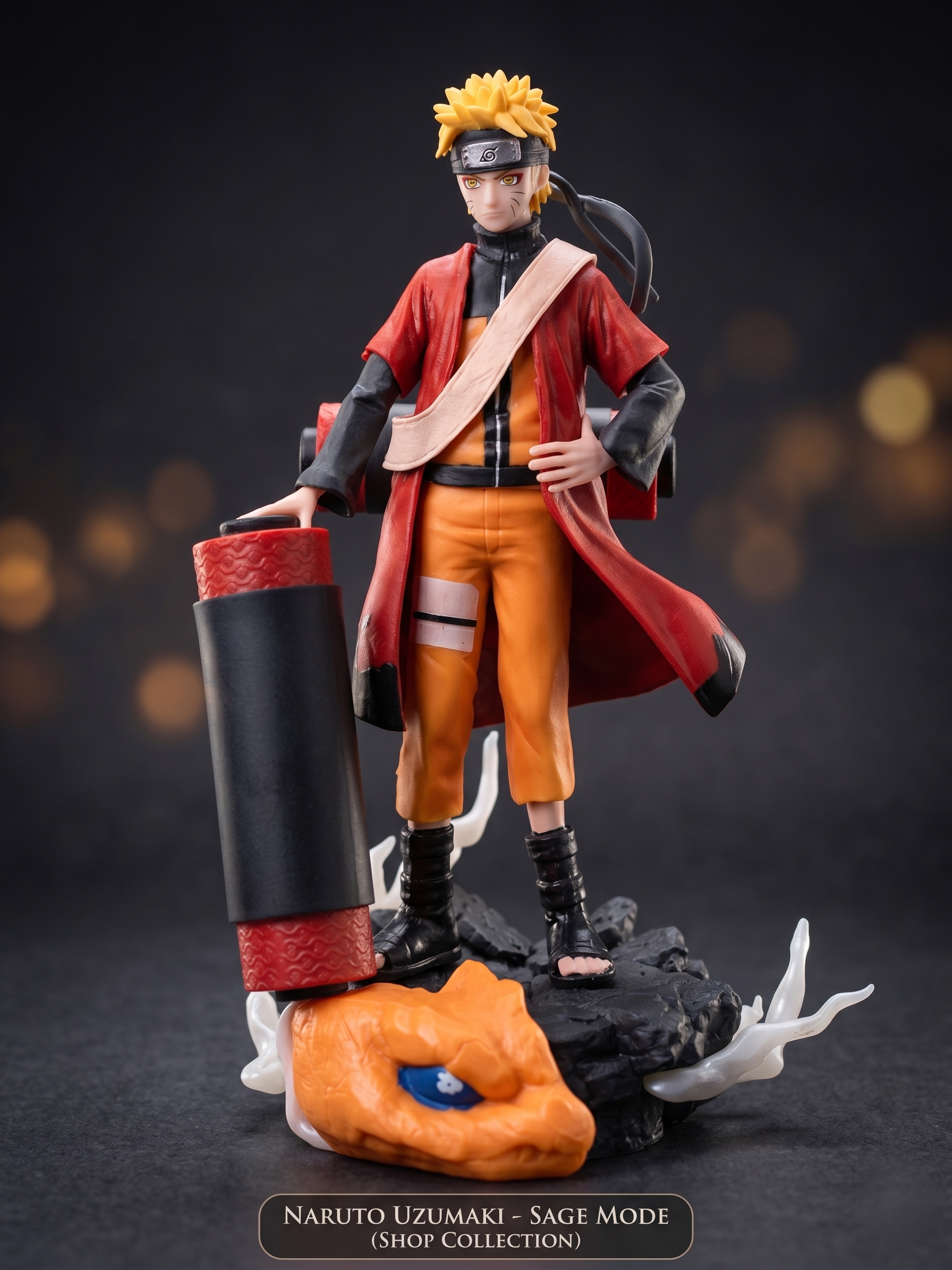 Naruto Shippuden: Naruto Uzumaki 20cm Statue – Sage Mode Pain Arc Edition