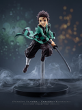 Demon Slayer: Tanjiro Kamado 15cm Statue – Mid-Air Strike Flight Edition