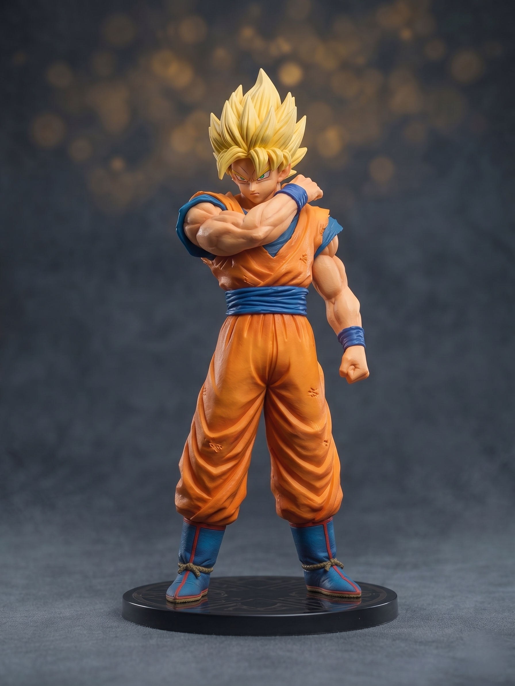 Dragon Ball Z: Super Saiyan Goku 21cm Statue – Angry Standing Edition